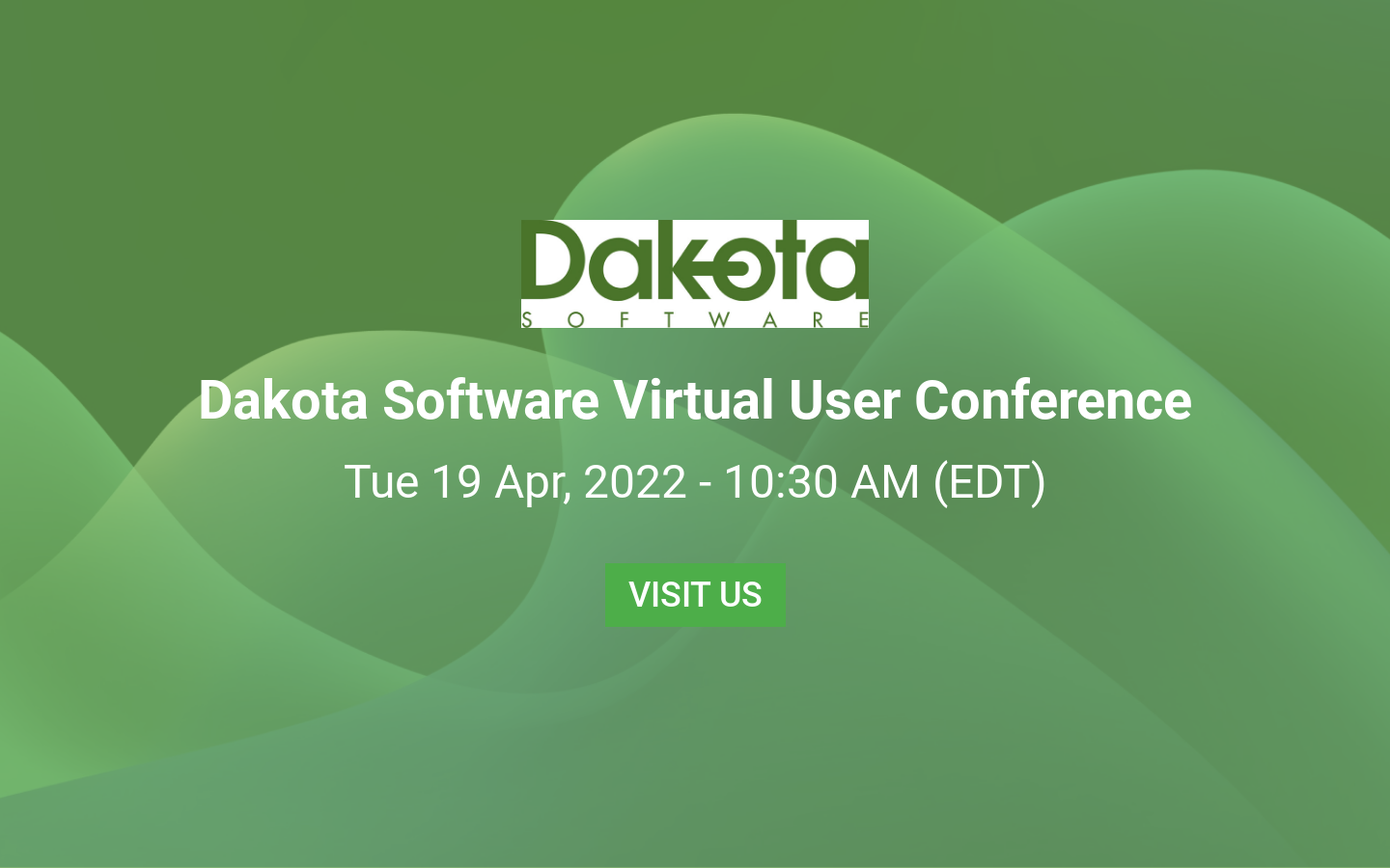 Dakota Software Virtual User Conference Apr 19
